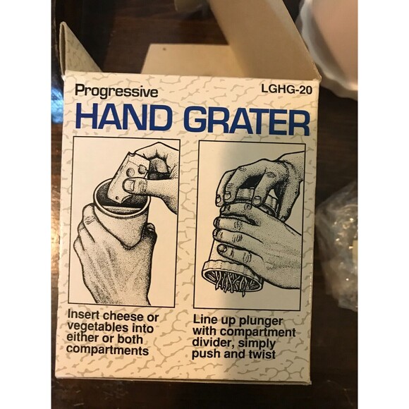 Progressive Hand Grater LGHG-20 Heavy Duty Open Box - Picture 3 of 3